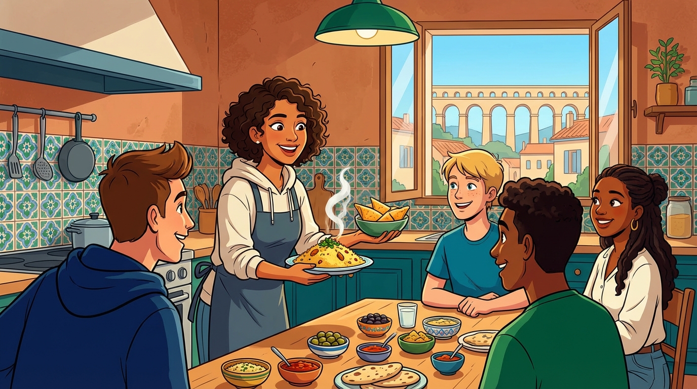 Bon Plan Étudiant : Cette Tunisienne Révolutionne les Repas Pas Chers à Montpellier !