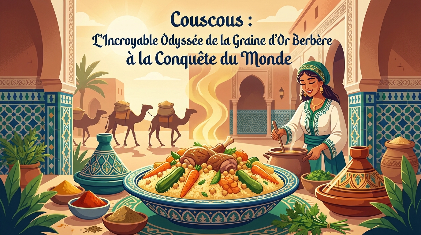 Couscous : L'Incroyable Odyssée de la Graine d'Or Berbère à la Conquête du Monde