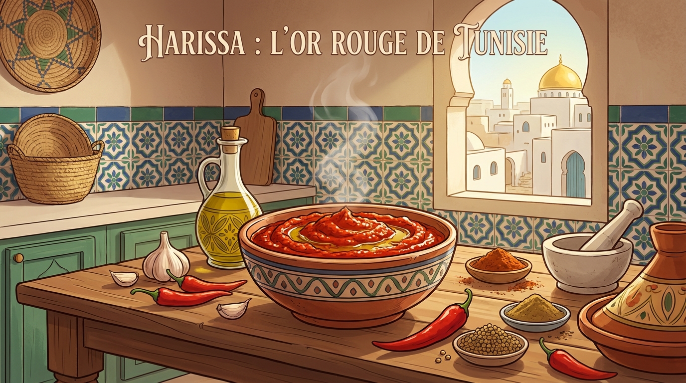 Harissa : L'Incroyable Histoire de l'Or Rouge qui Fait Vibrer la Tunisie