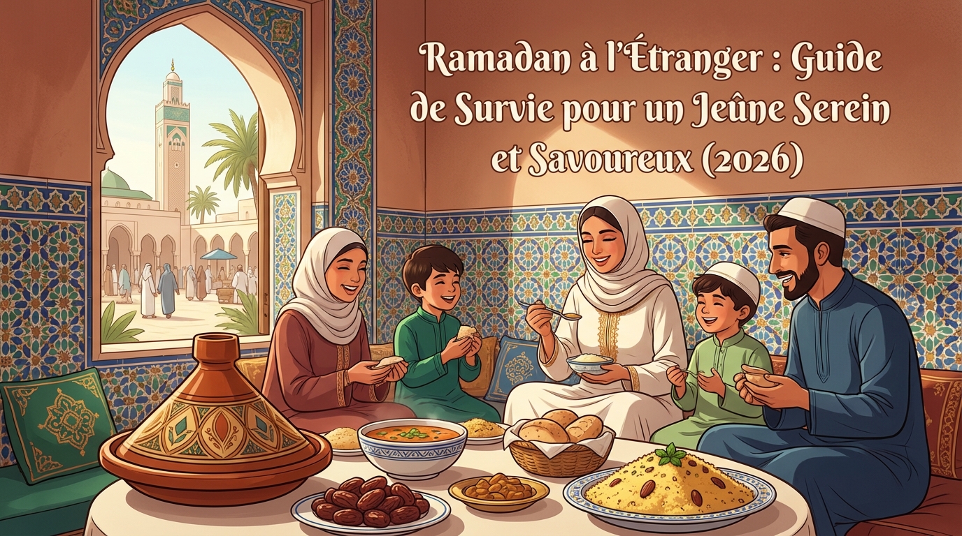 Ramadan à l’Étranger : Guide de Survie pour un Jeûne Serein et Savoureux (2026)