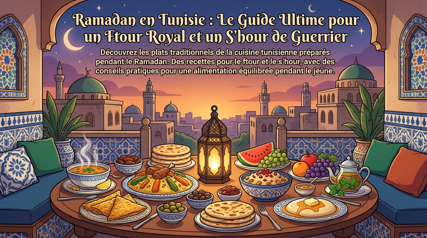 Ramadan en Tunisie : Le Guide Ultime pour un Ftour Royal et un S'hour de Guerrier