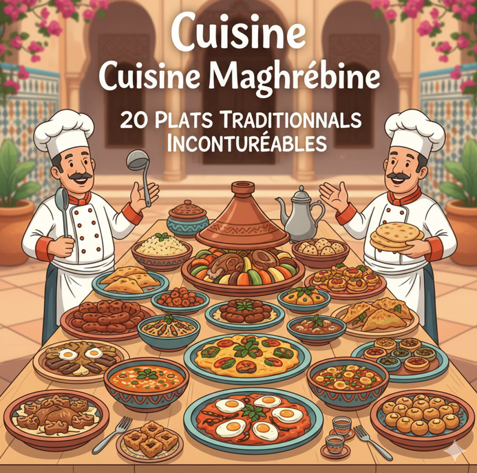 Cuisine Maghrébine : 20 Plats Traditionnels Qui Vont Faire Exploser Tes Papilles (et Ton Régime)