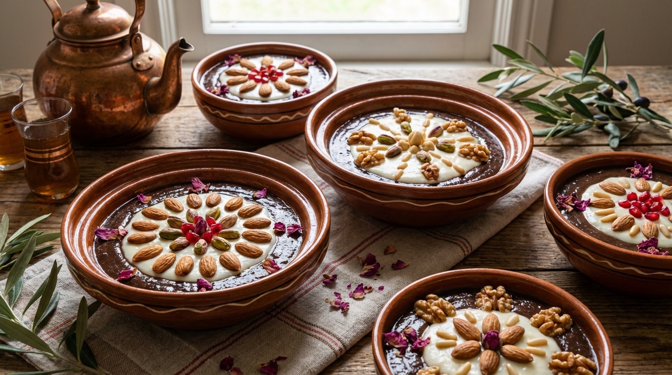 Assida Zgougou Tunisienne : La Recette Traditionnelle du Mouled