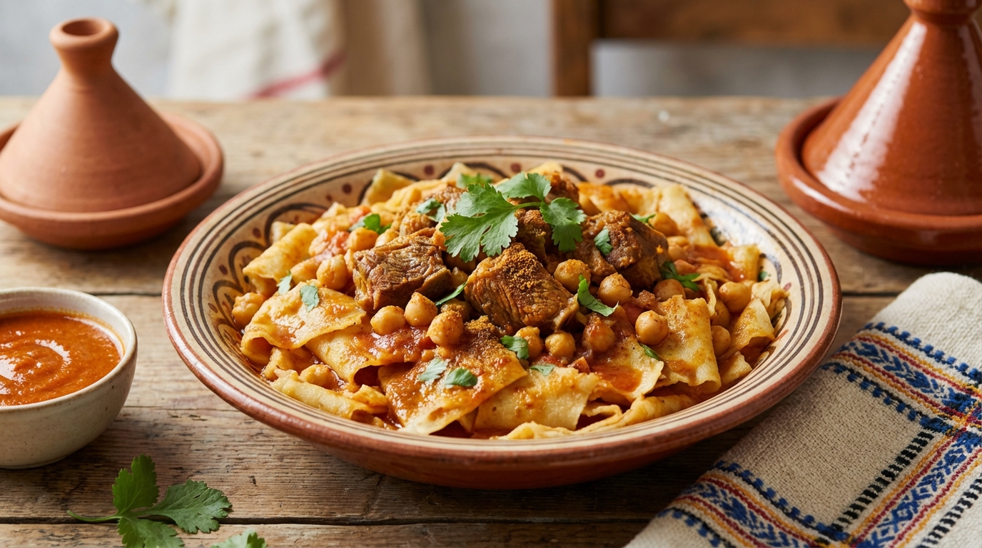 Chakhchoukha Algérienne : Recette Authentique au Goût du Terroir