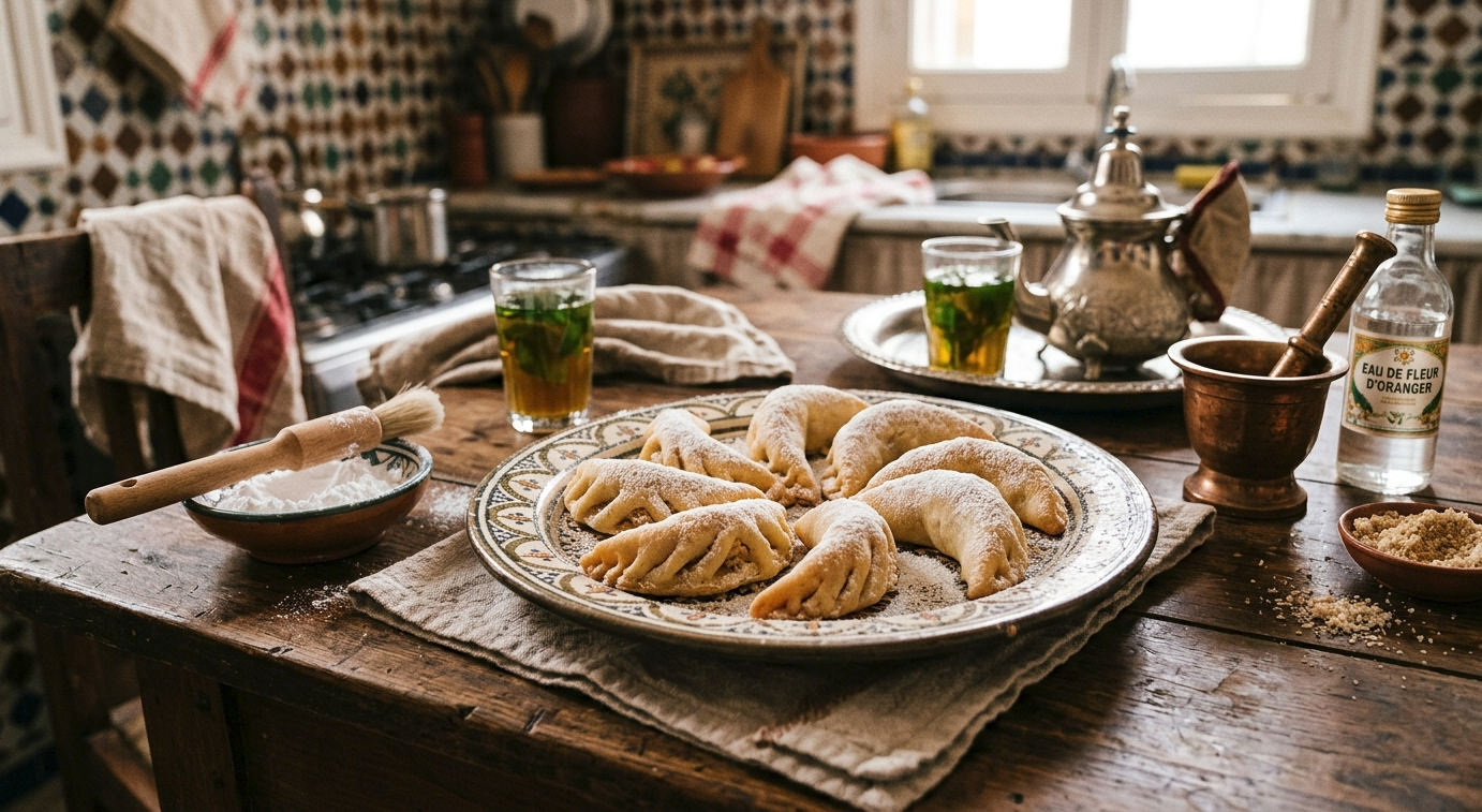 Cornes de Gazelle Marocaines : Recette Authentique et Facile