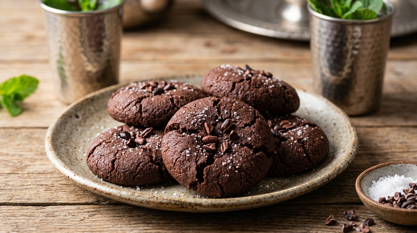 Ghoriba Marocaine aux Éclats de Cacao et Fleur de Sel : Recette Authentique